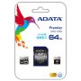 ADATA | Premier | 64 GB | SDHC | Flash memory class 10 | No - 3